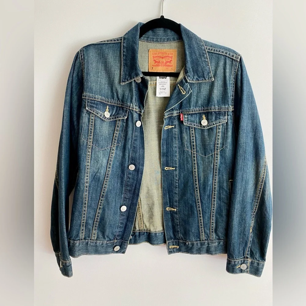Levi’s Trucker Denim Jacket Teen Large